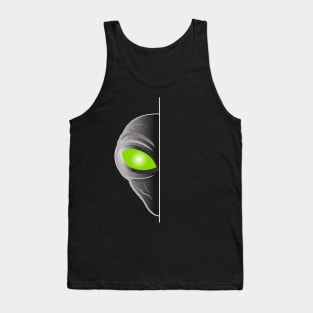 Alien Peeking Tank Top